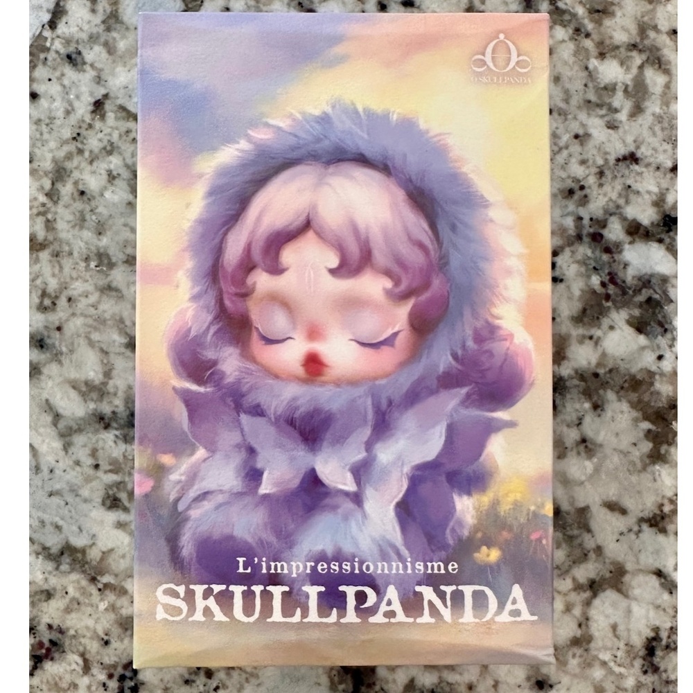 Pop Mart Skullpanda L'impressionnisme Series Plush Doll Blind Box